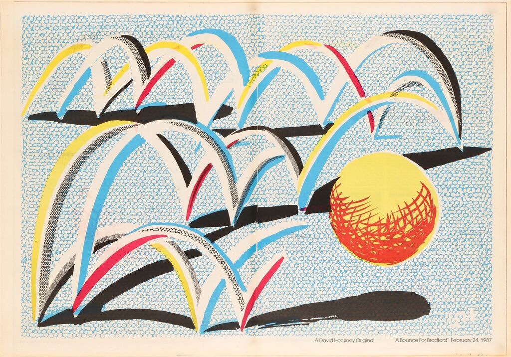 David Hockney, Bounce for Bradford, 1987