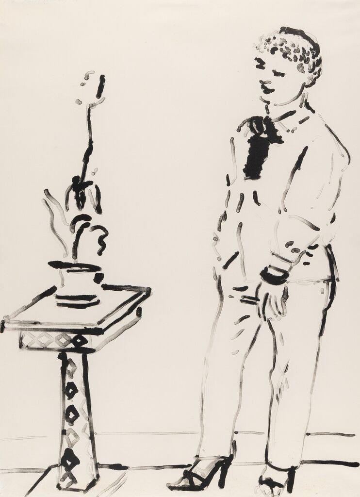 David Hockney, Celia Amused, 1979