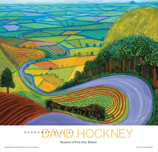 David Hockney, Garrowby Hill, 1998