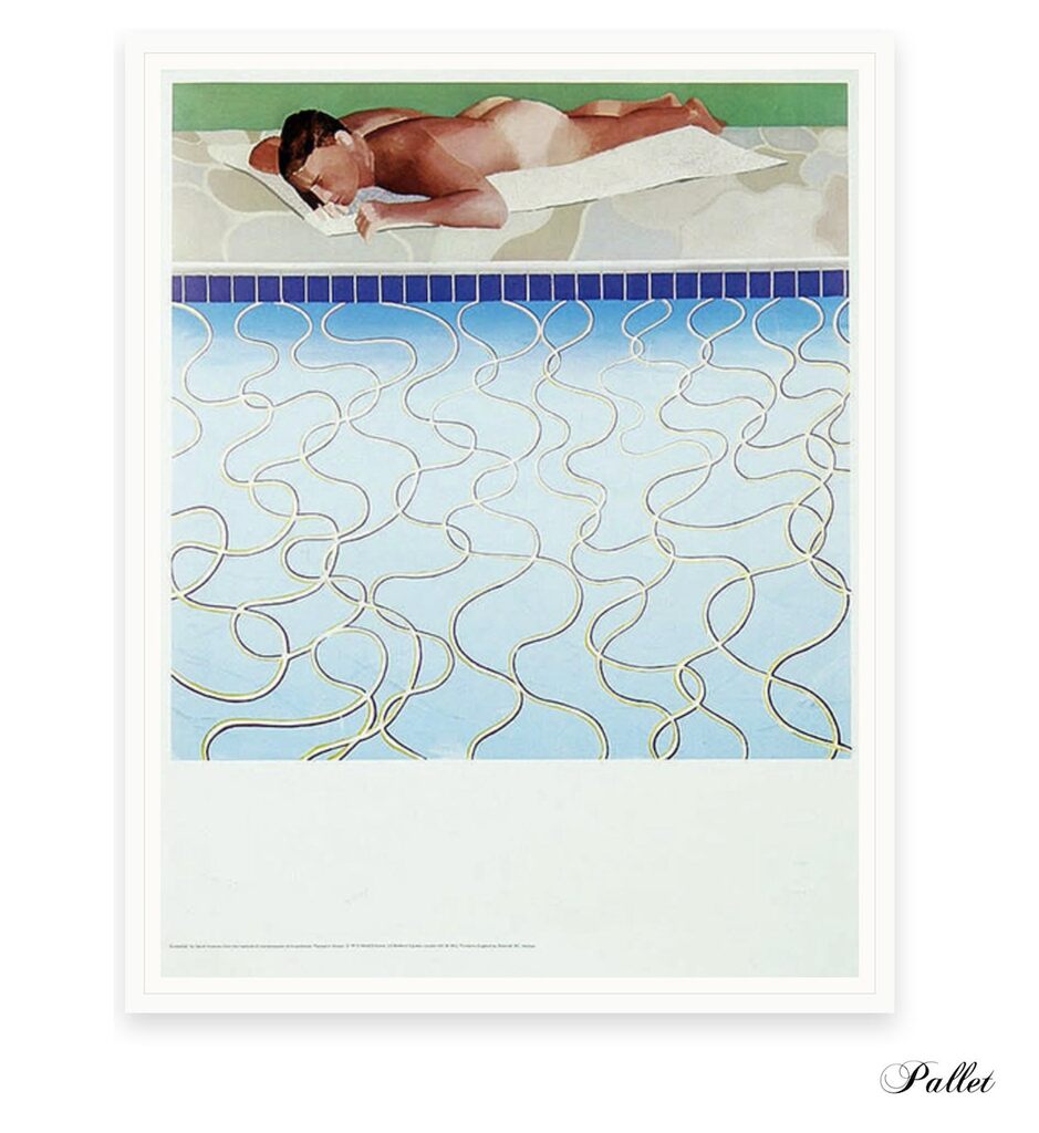 David Hockney, after David Hockney, "Sunbather,", 1966/1970