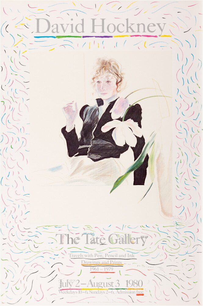 David Hockney, The Tate Gallery, 1980