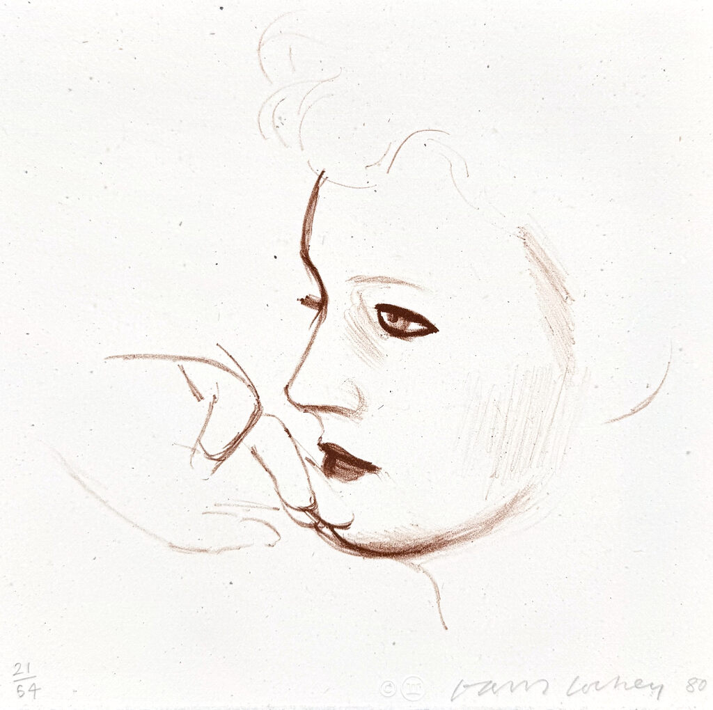David Hockney, Celia Looks 1980, 1995