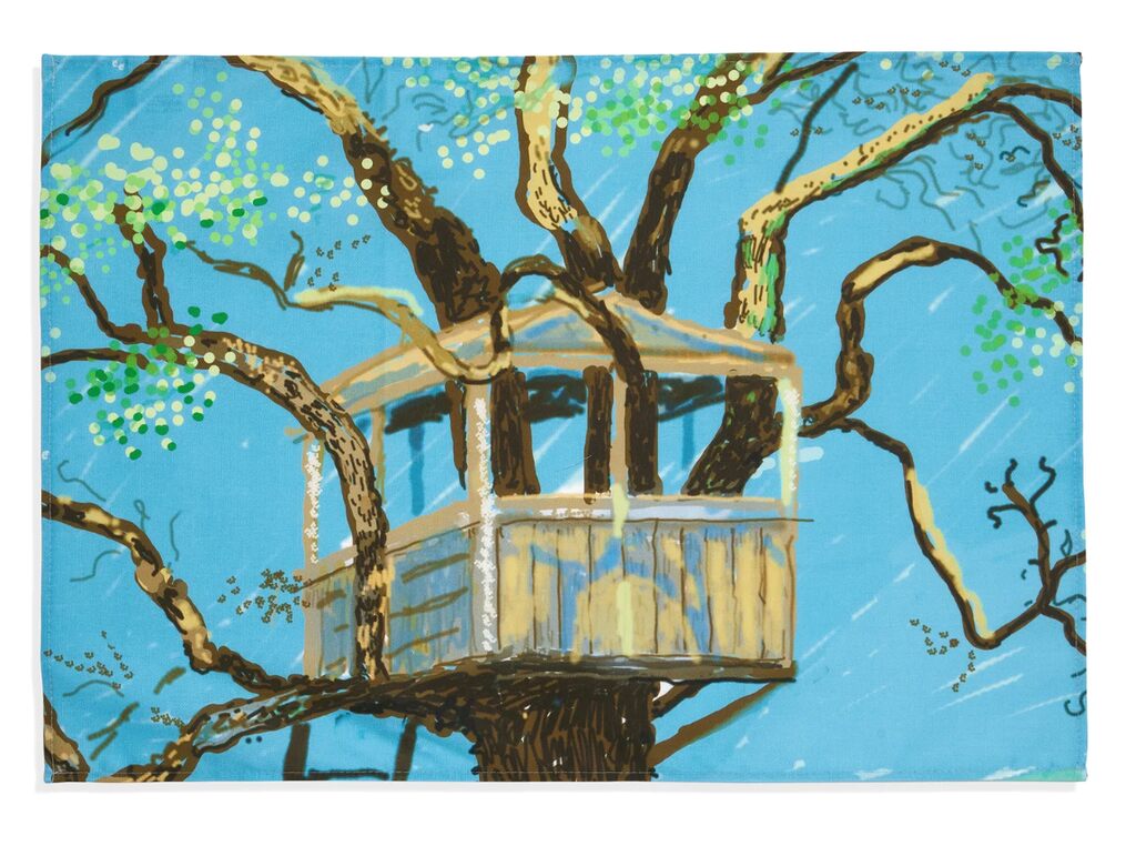 David Hockney, Tree House, 2025