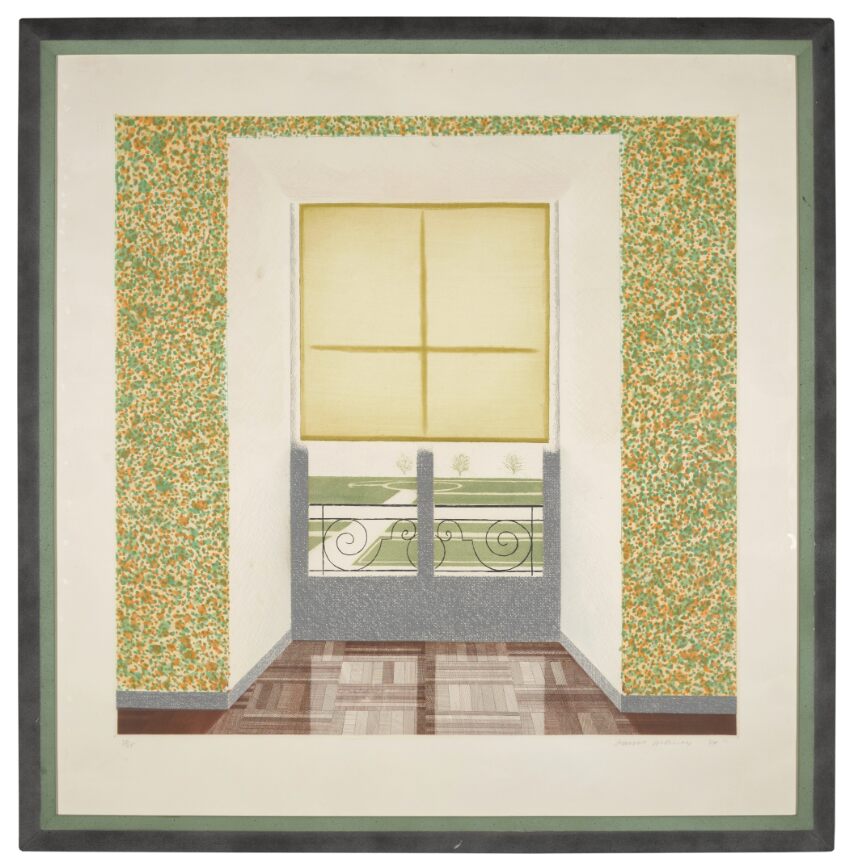 David Hockney, Contrejour in the French Style (Scottish Arts Council 167; MCA Tokyo 153), 1974