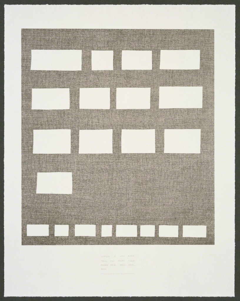 Ed Ruscha, Listen If You Ever Tell..., 2007