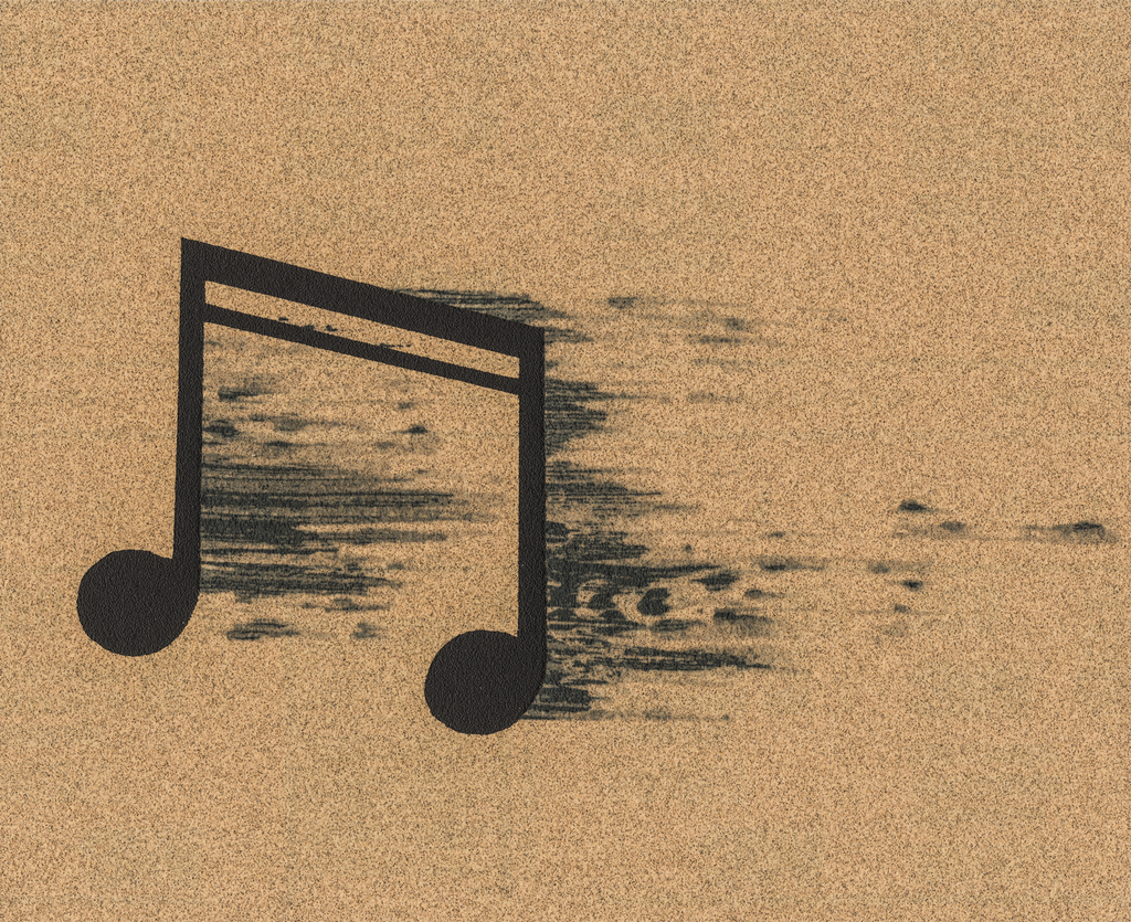 Ed Ruscha, Note, 2018