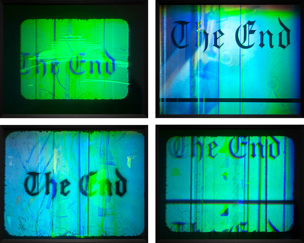 Ed Ruscha, The End, 1998-2016