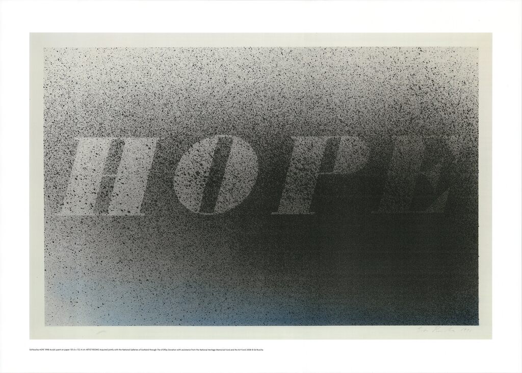 Ed Ruscha, HOPE, 2008, 2008