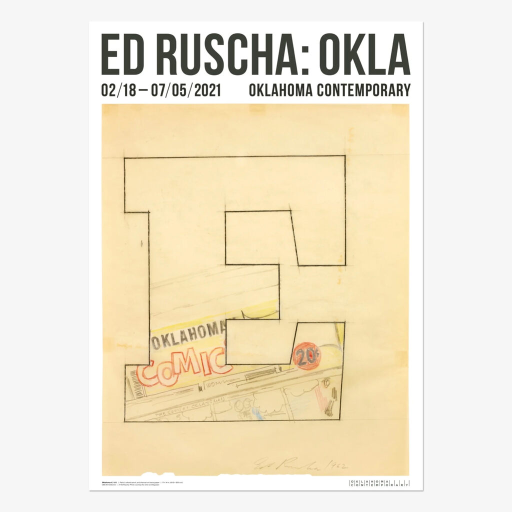 Ed Ruscha, OKLA, 2021