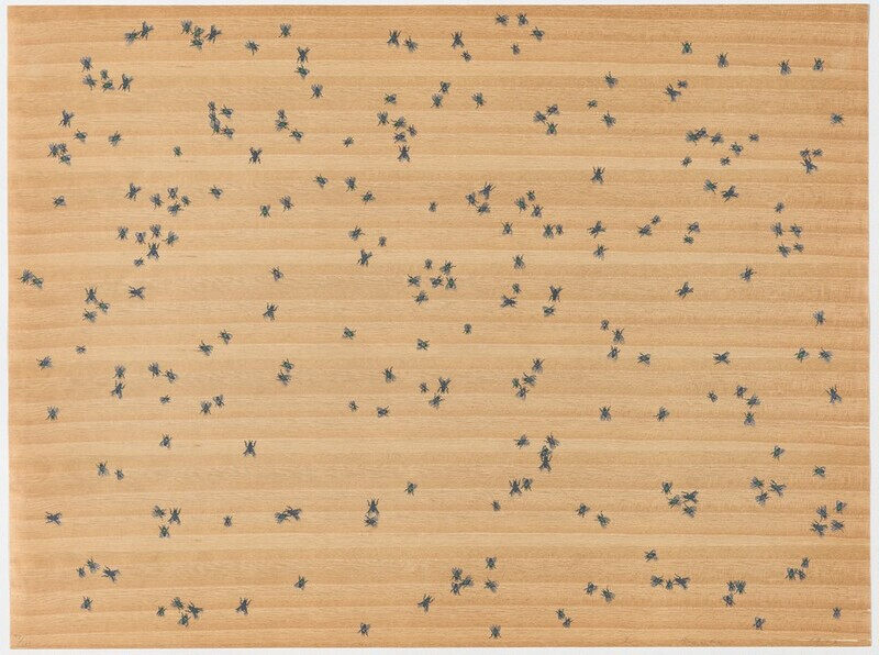 Ed Ruscha, Flies from the Insects Portfolio, 1972