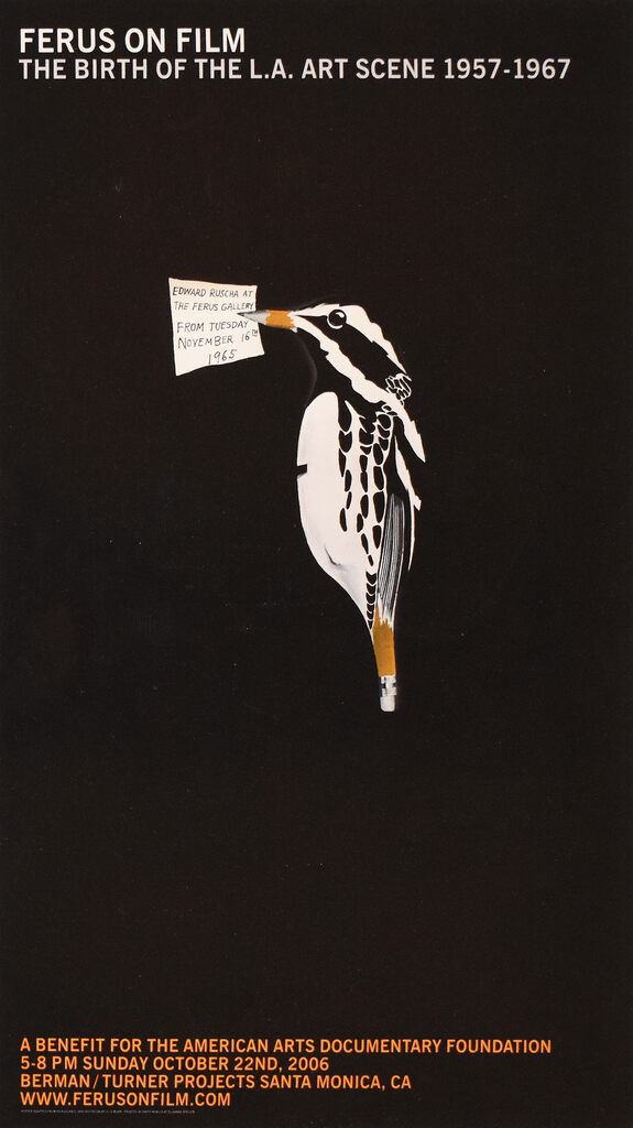 Ferus on Film, The Birth of the L.A. Art Scene,