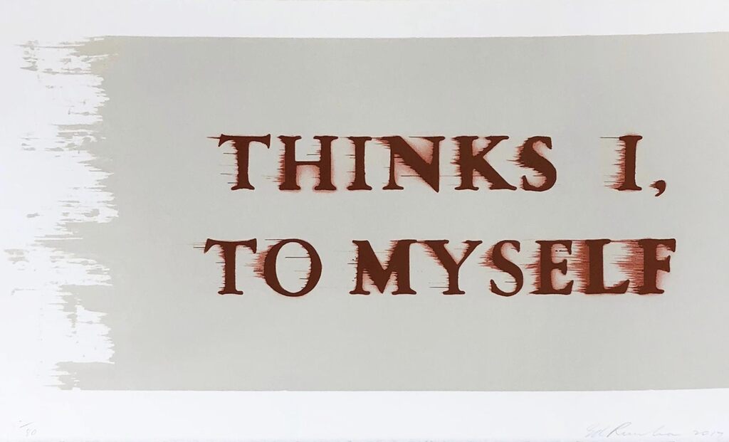 Thinks I, To Myself，圖片 1