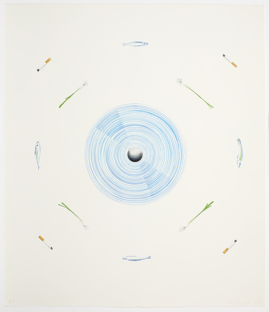 Ed Ruscha, The Fan and its Surroundings, 1982