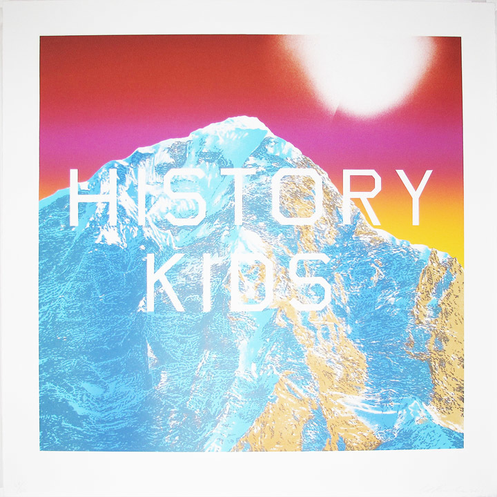 Ed Ruscha, History Kids, 2013