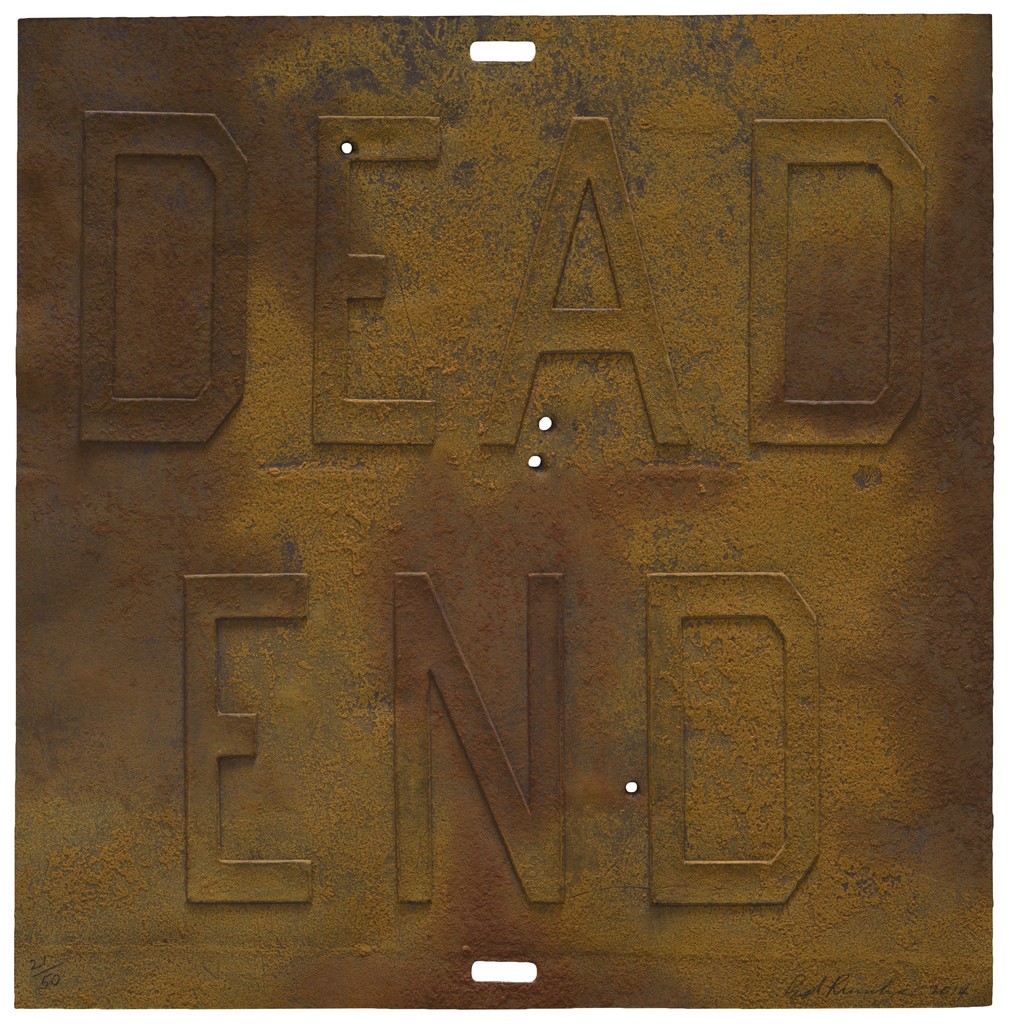 Ed Ruscha, RUSTY SIGNS/ For Sale, 2014