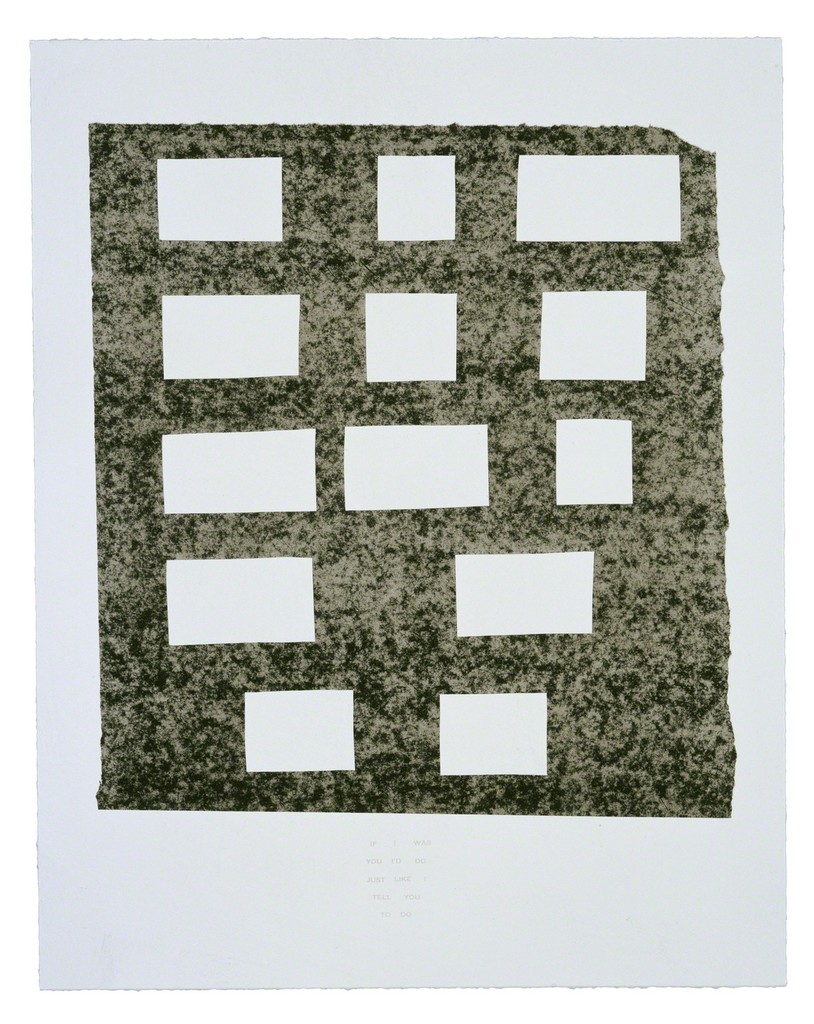 Ed Ruscha, If I Was You..., 2007