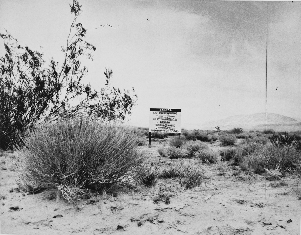 Ed Ruscha, Desert Gravure, 2006