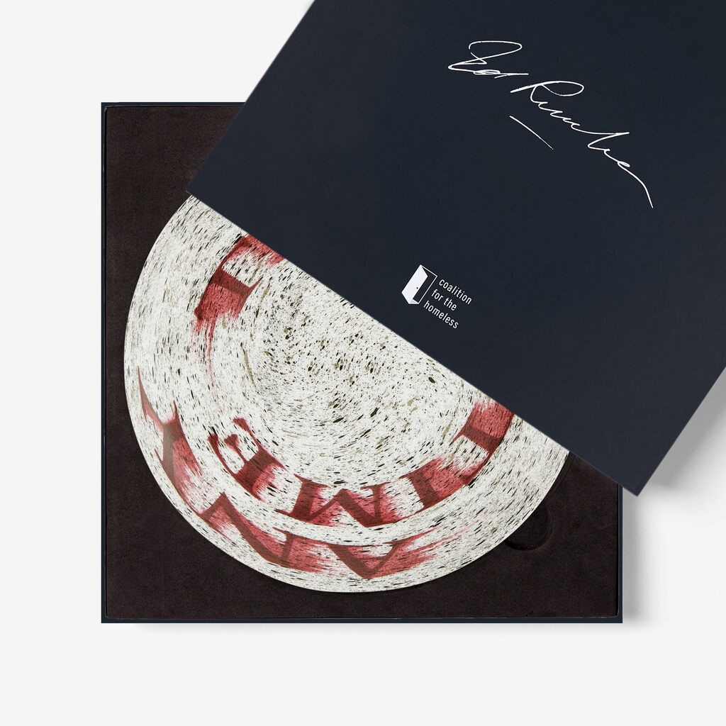 Ed Ruscha, Ed Ruscha Plate - Limited Edition, 2025