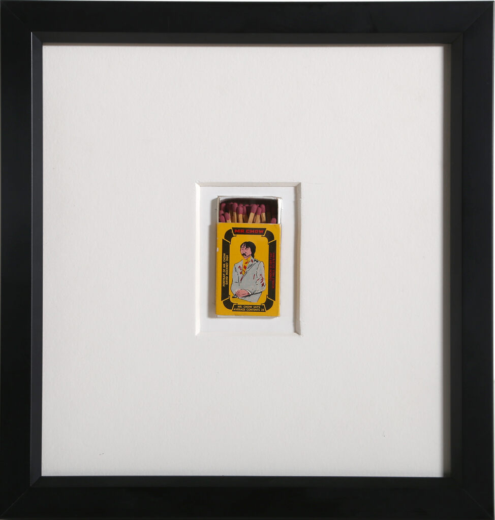 Ed Ruscha, Mr.Chow Matchbox, 1984