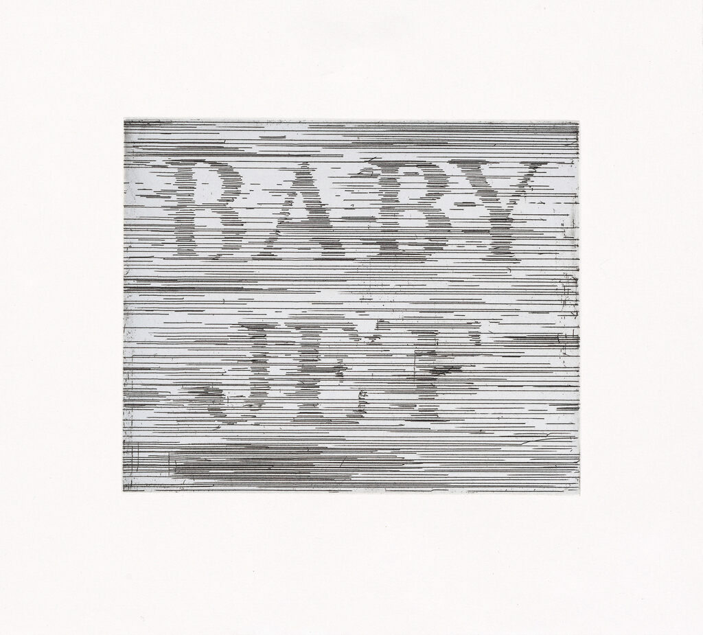 Ed Ruscha, Baby Jet, 2023