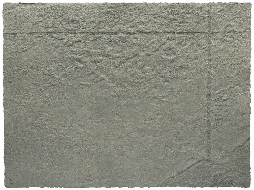 Ed Ruscha, HOLLYWOOD / VINE, 2001