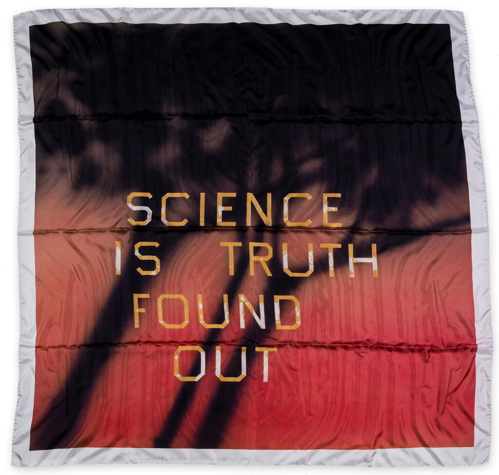 Ed Ruscha, Science is Truth Found Out, 2022