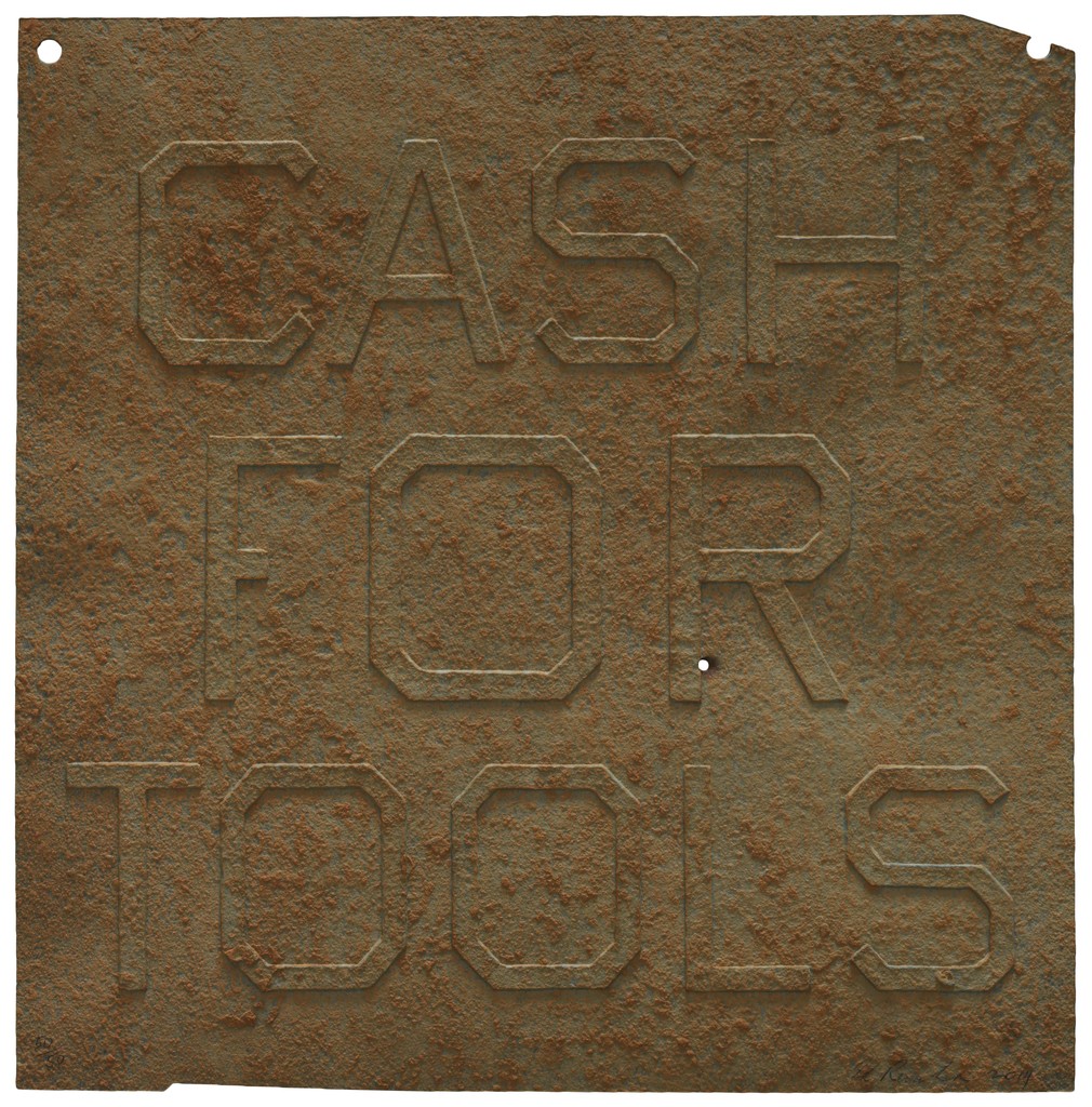 Ed Ruscha, CASH FOR TOOLS, 2014