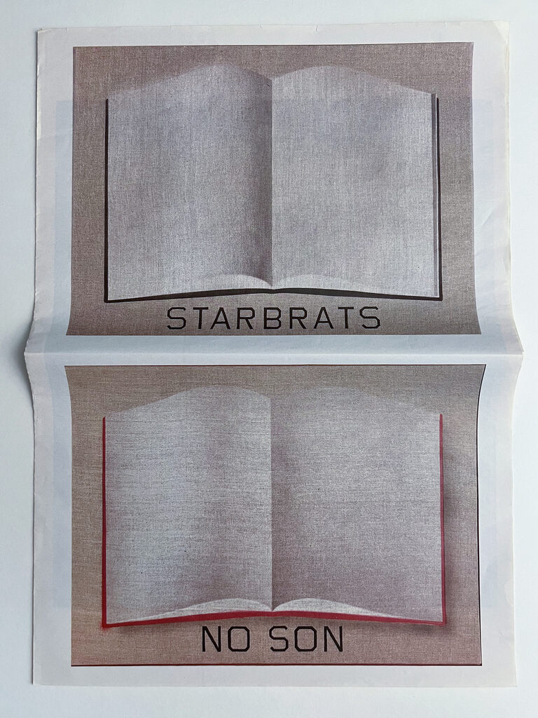 Ed Ruscha, STARBRATS, NO SON, 2005