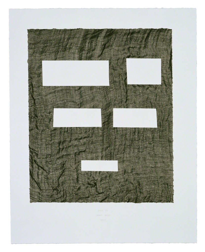 Ed Ruscha, Stick Up..., 2007