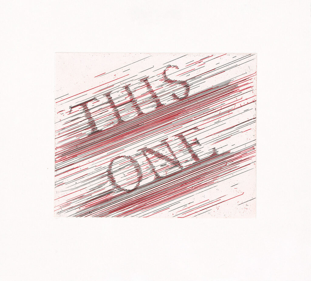 Ed Ruscha, This One, 2023