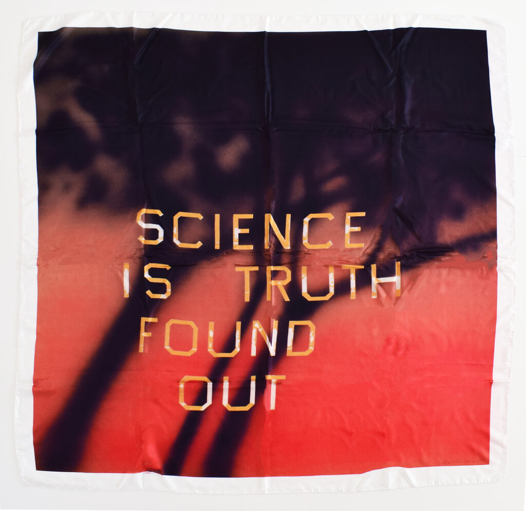 Ed Ruscha, Science is Truth Found Out, 2002