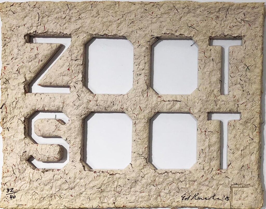 Ed Ruscha, Zoot Soot, 2015