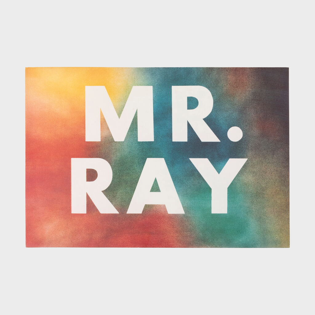 Ed Ruscha, Mr Ray (E. 86), 1975