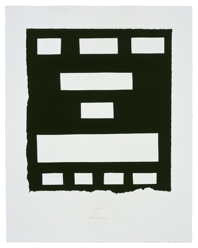 Ed Ruscha, I Have Not Forgotten, 2007