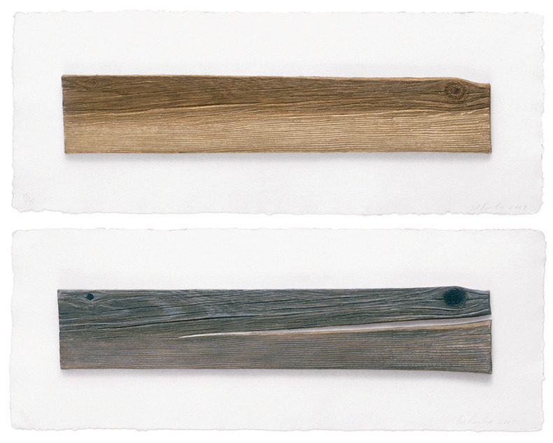 Ed Ruscha, Old Wood/ New Wood, 2007