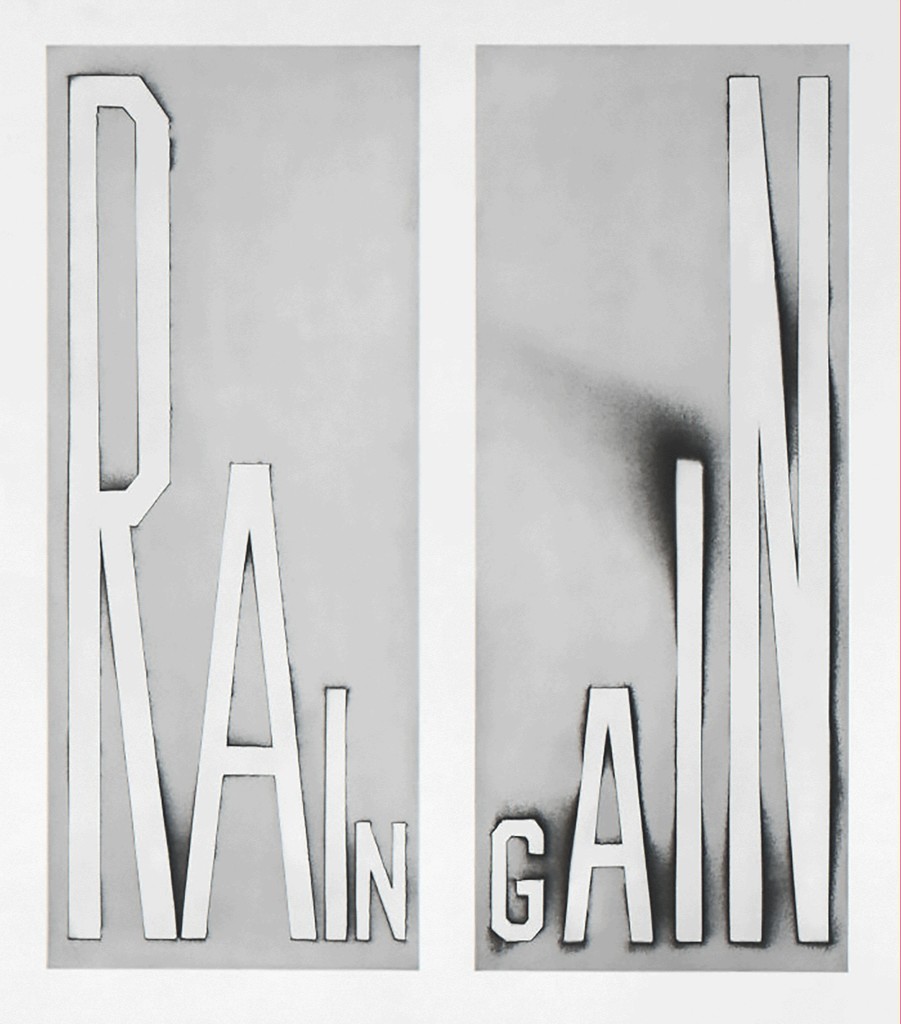 Ed Ruscha, Rain Gain, 2014