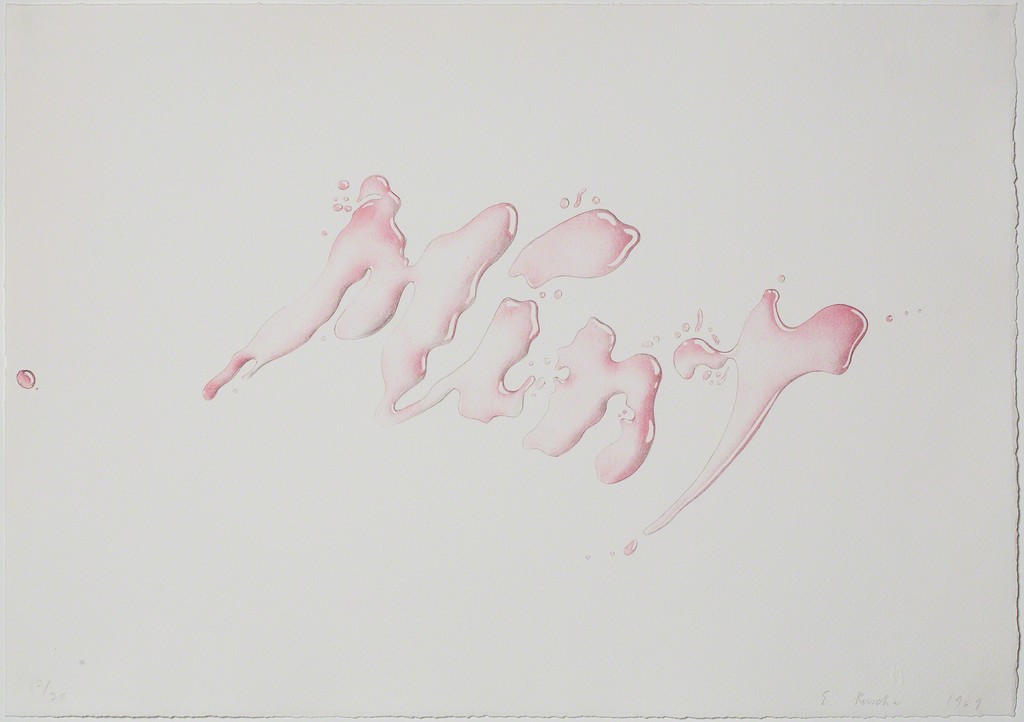 Ed Ruscha, Mint, 1969