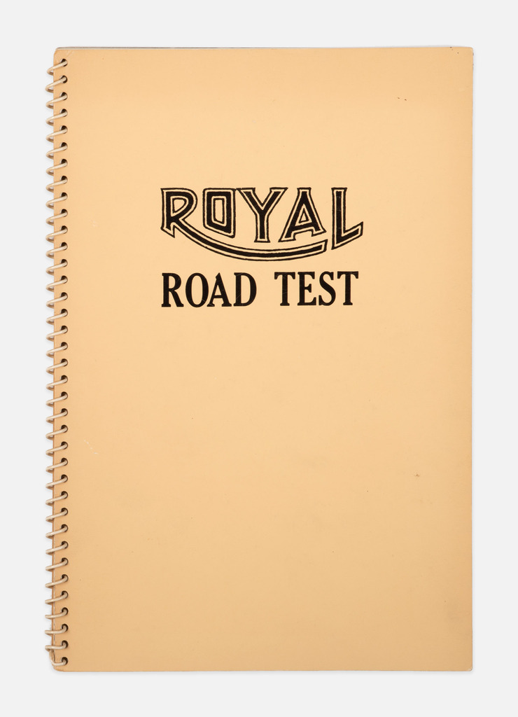 Ed Ruscha, Royal Road Test, 1967