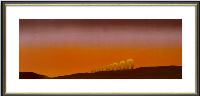 Ed Ruscha, Hollywood, 1968