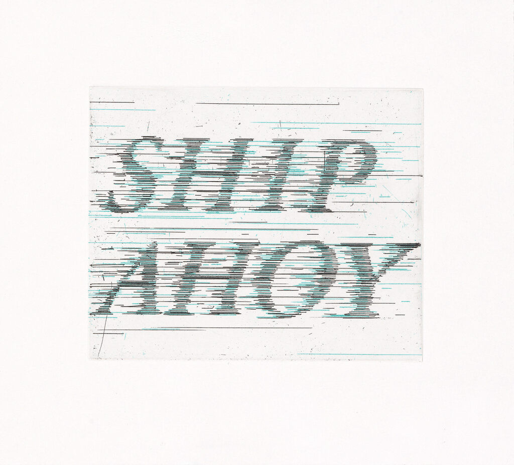 Ed Ruscha, Ship Ahoy, 2023