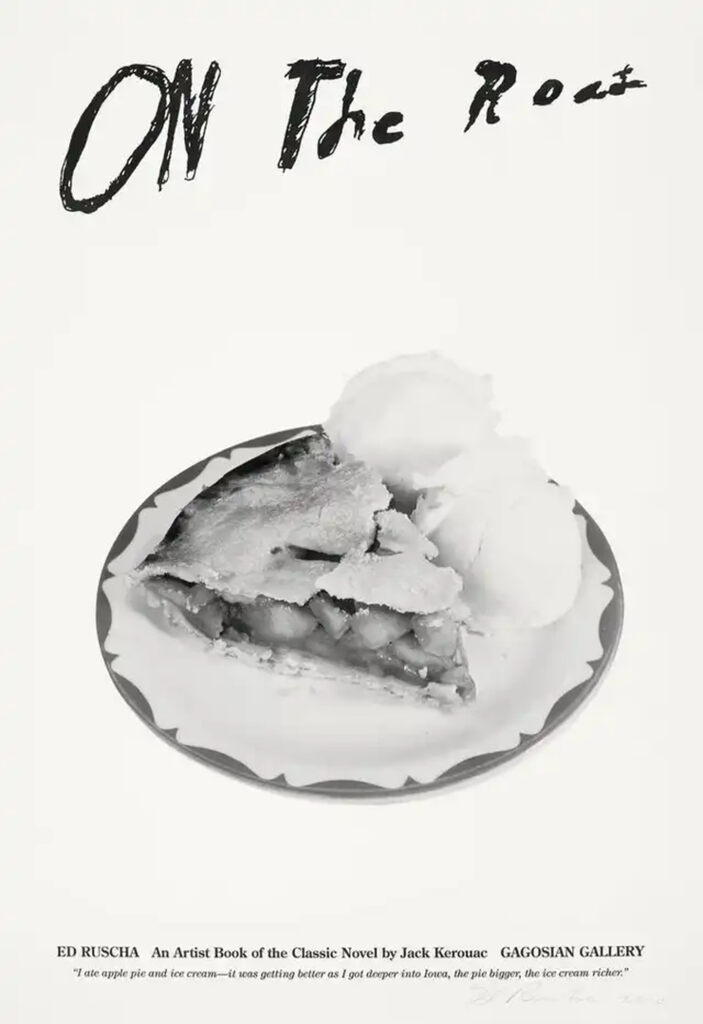 Ed Ruscha, On The Road (Apple Pie), 2010