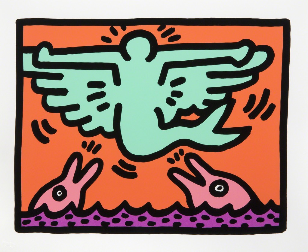 Keith Haring, Untitled VC, 1989