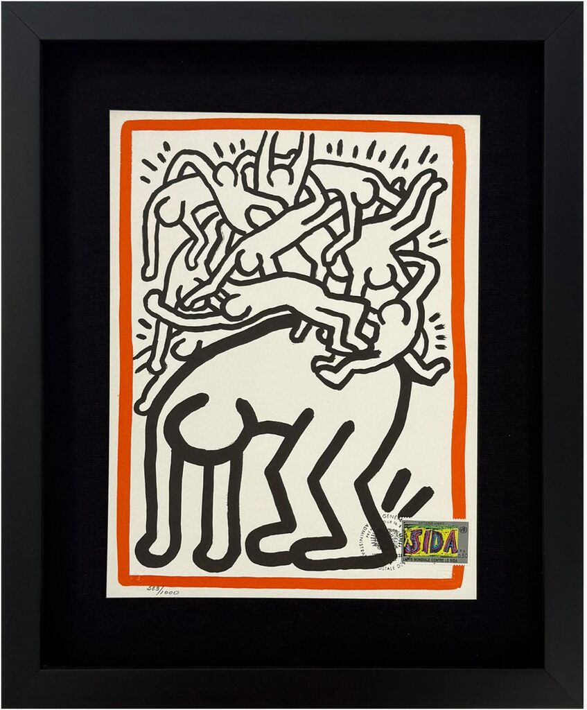 Fight AIDS Worldwide, 1990, image 1