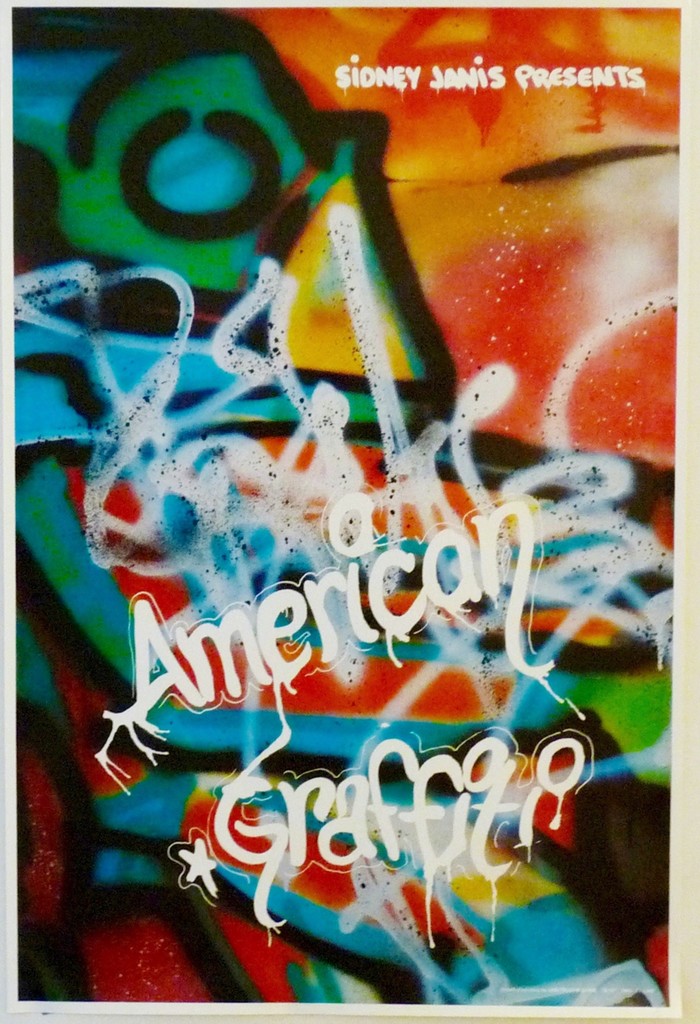 Keith Haring, Sidney Janis Presents: American Graffiti with  Jean-Michel Basquiat, A-1, CRASH, Chris DAZE Ellis, Keith Haring, Rammellzee, Toxic, Kenny Scharf, Lee Quinones, Lady Pink, Futura and others., 1983