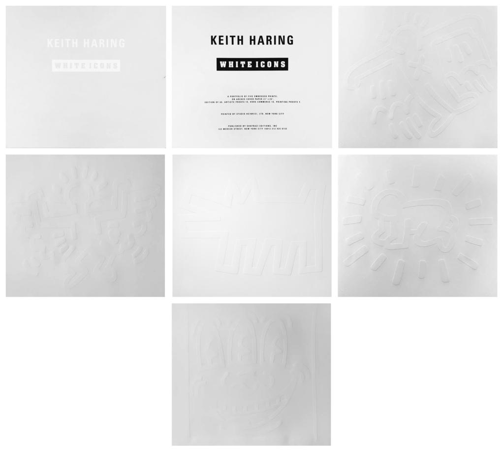 WHITE ICONS (COMPLETE SERIES OF 5), image 1