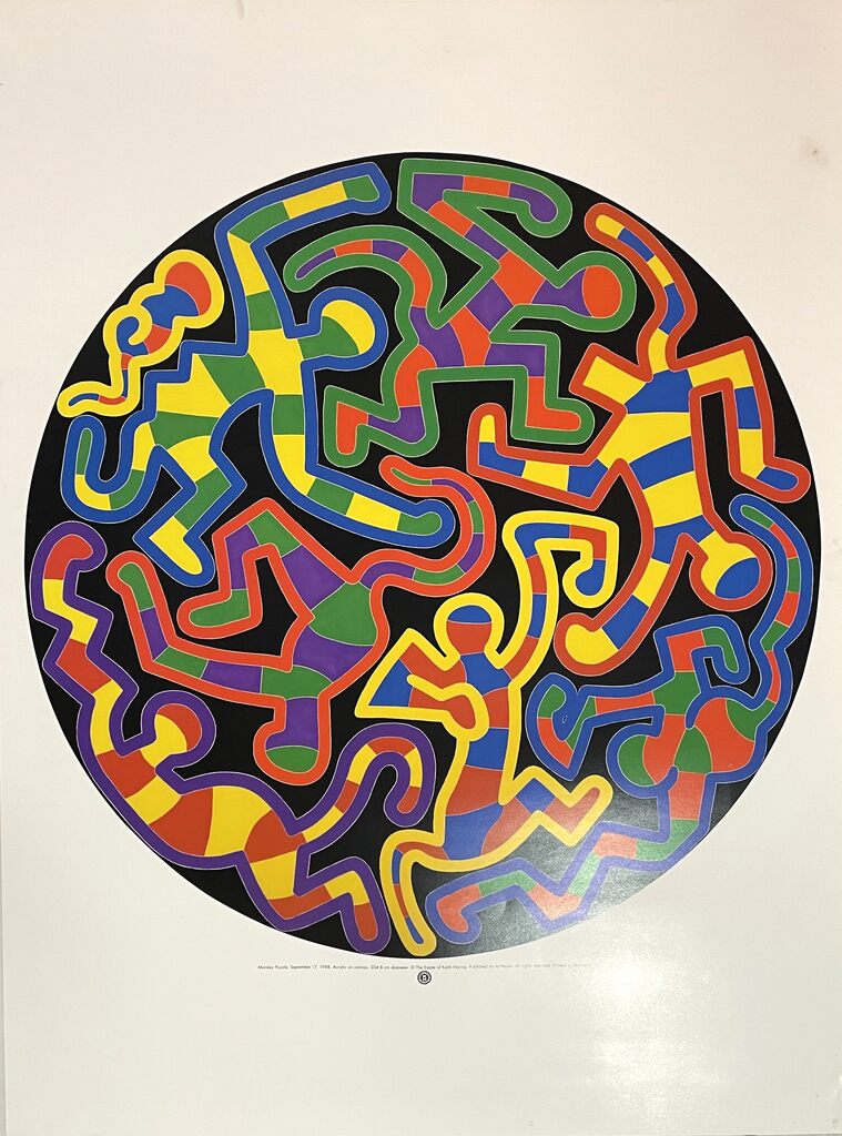 Keith Haring, Monkey Puzzle, 1988