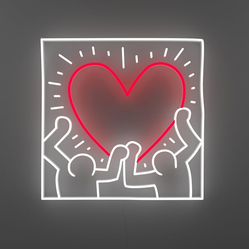 Keith Haring, Radiant Heart, 2022