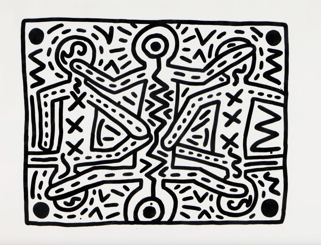 Keith Haring, Untitled, September 21, 1982