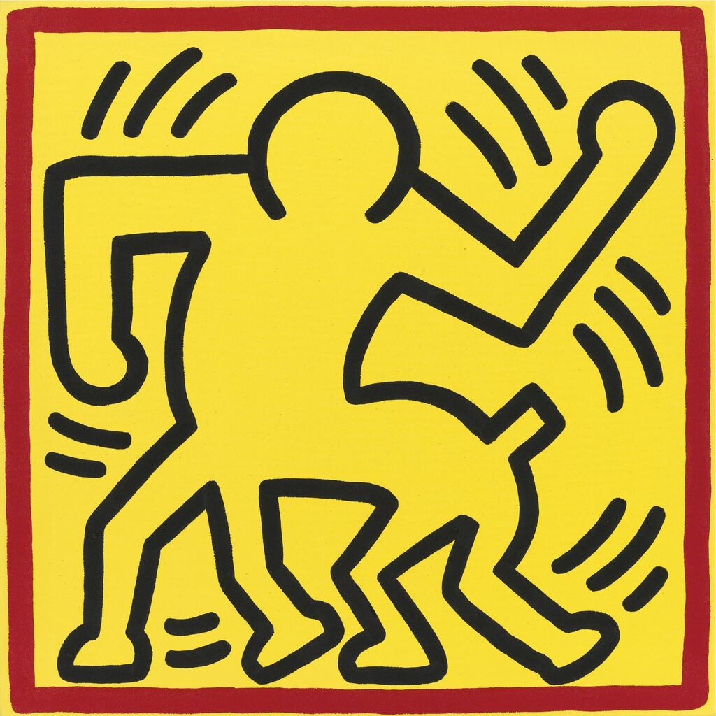 Keith Haring, Untitled, March 8, 1984