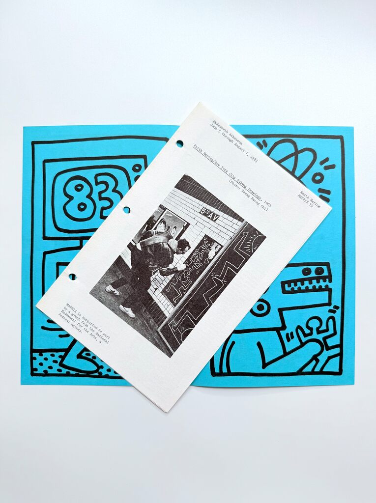 Keith Haring, 'Keith Haring / New York City Subway Drawings 1983' (Wadsworth Atheneum Exhibition Catalogue), 1983